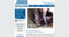 Desktop Screenshot of jointscouplings.com